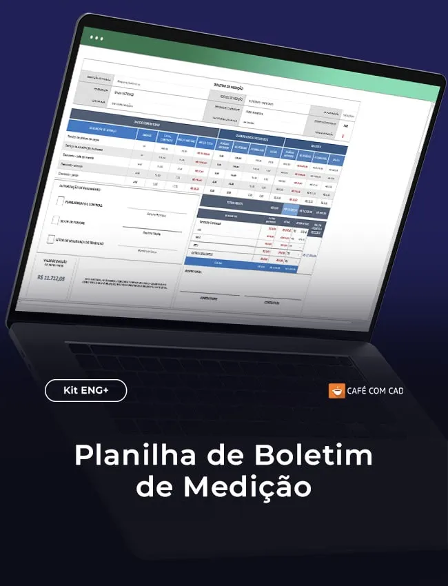 Banner da Planilha de Boletim de Medição