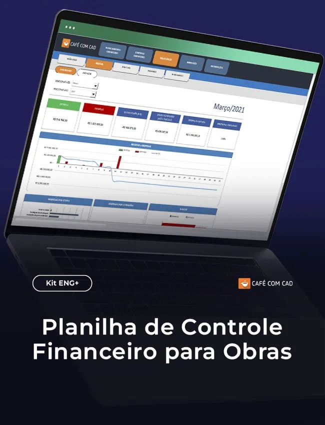 Banner da Planilha de Controle Financeiro para Obras